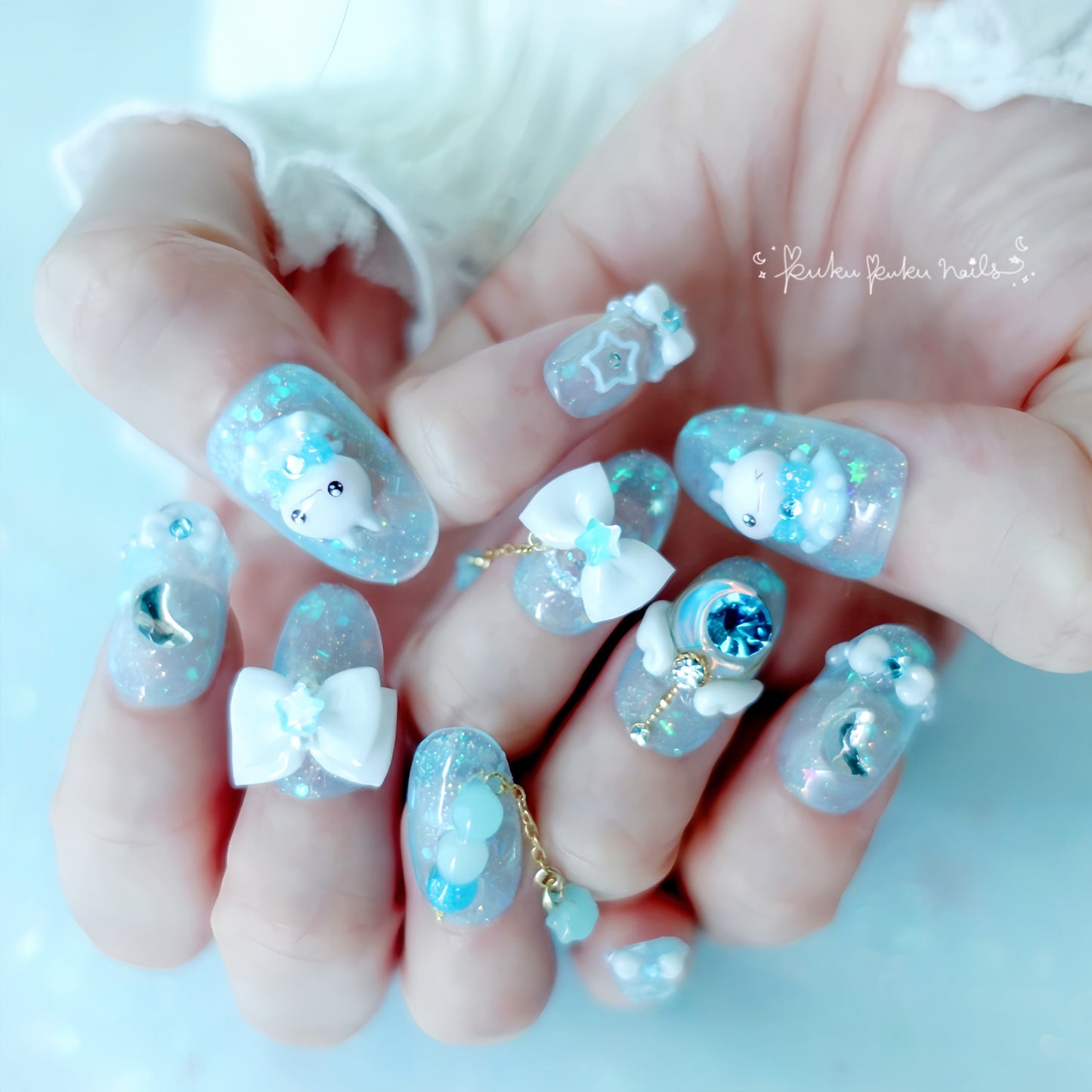 Magical Konpeito Nails