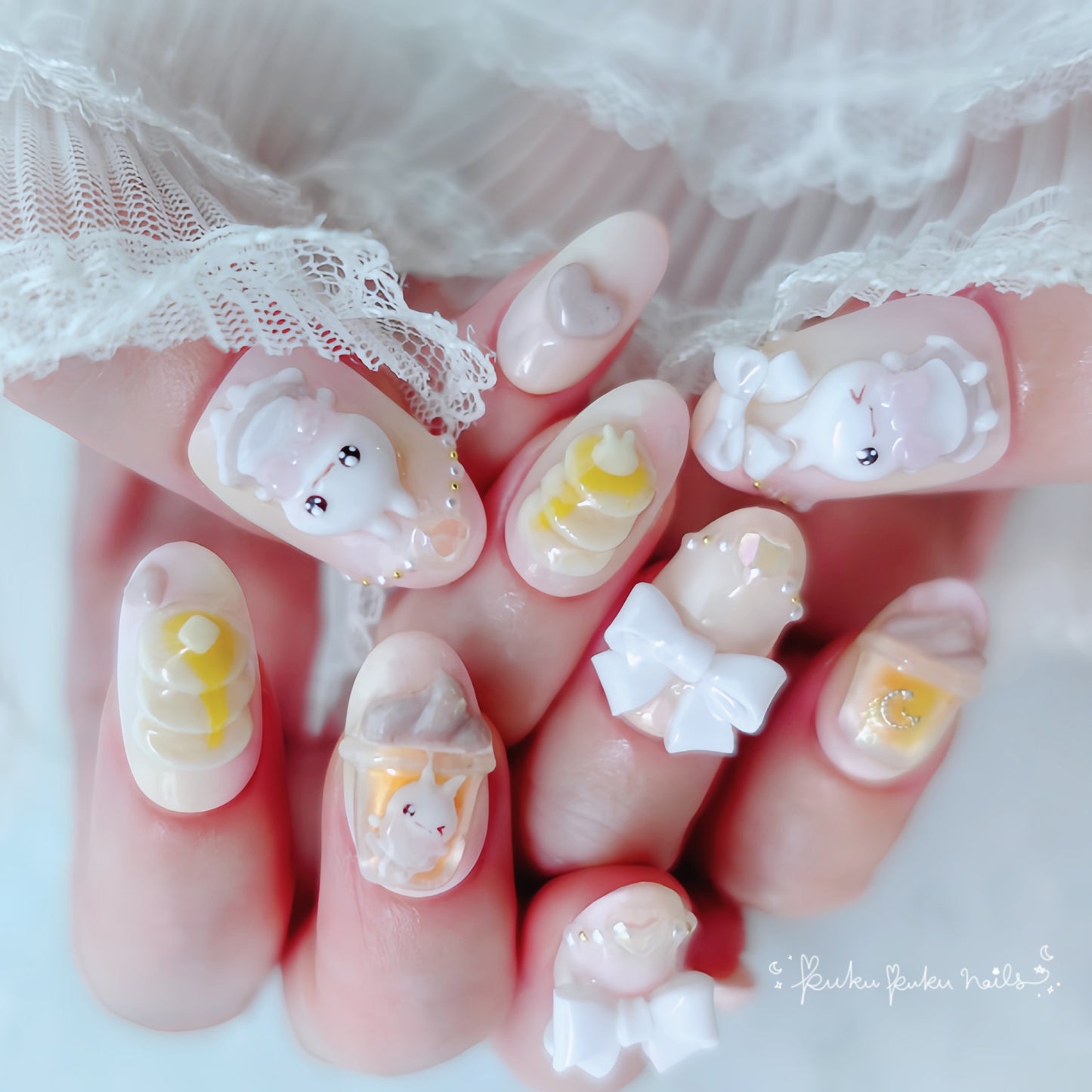 Autumn Limited Design☆Autumn Cafe Nails