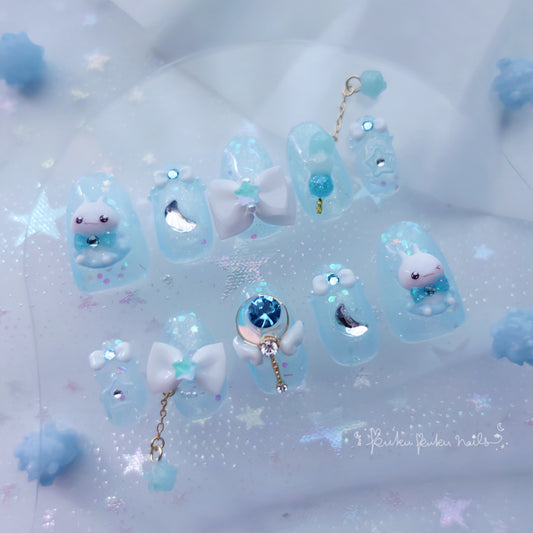 Magical Konpeito Nails