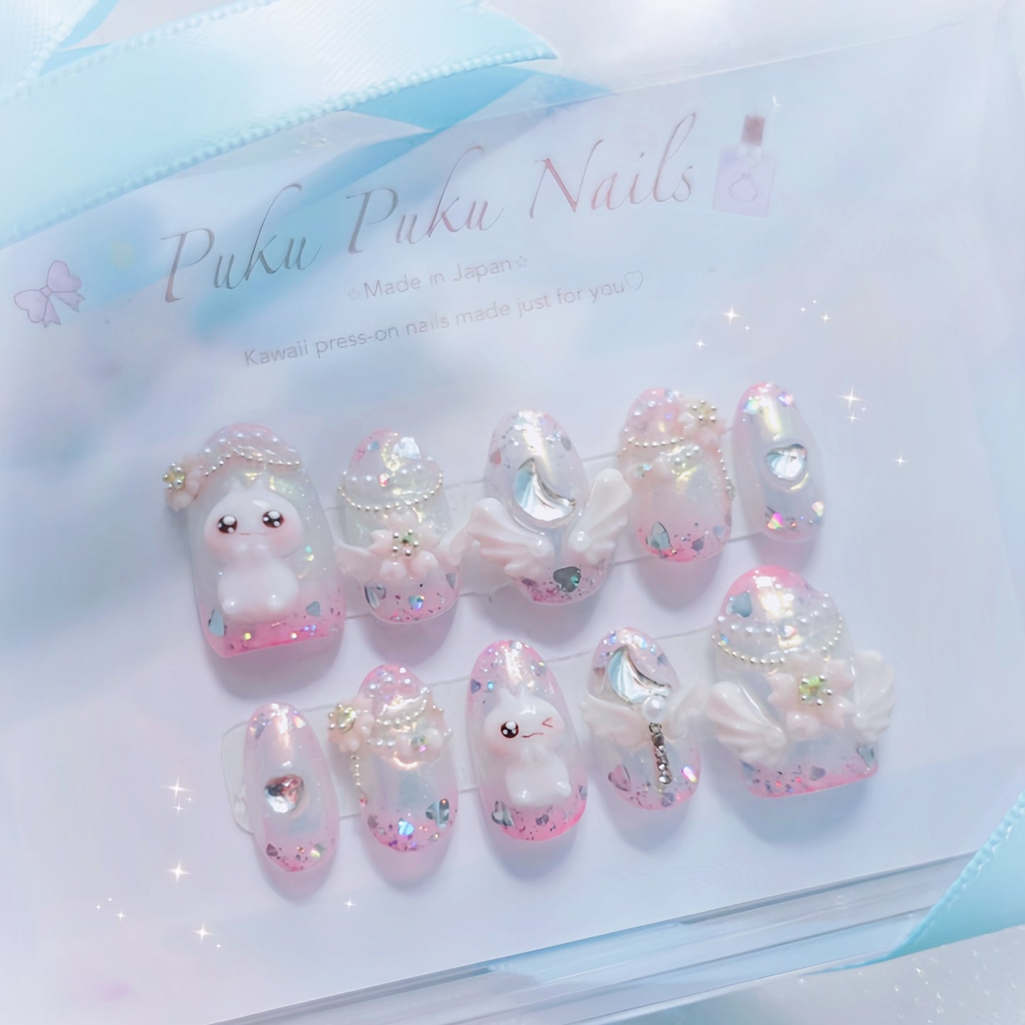 Sakura Angel Nails🌸🪽 ‧₊˚｡