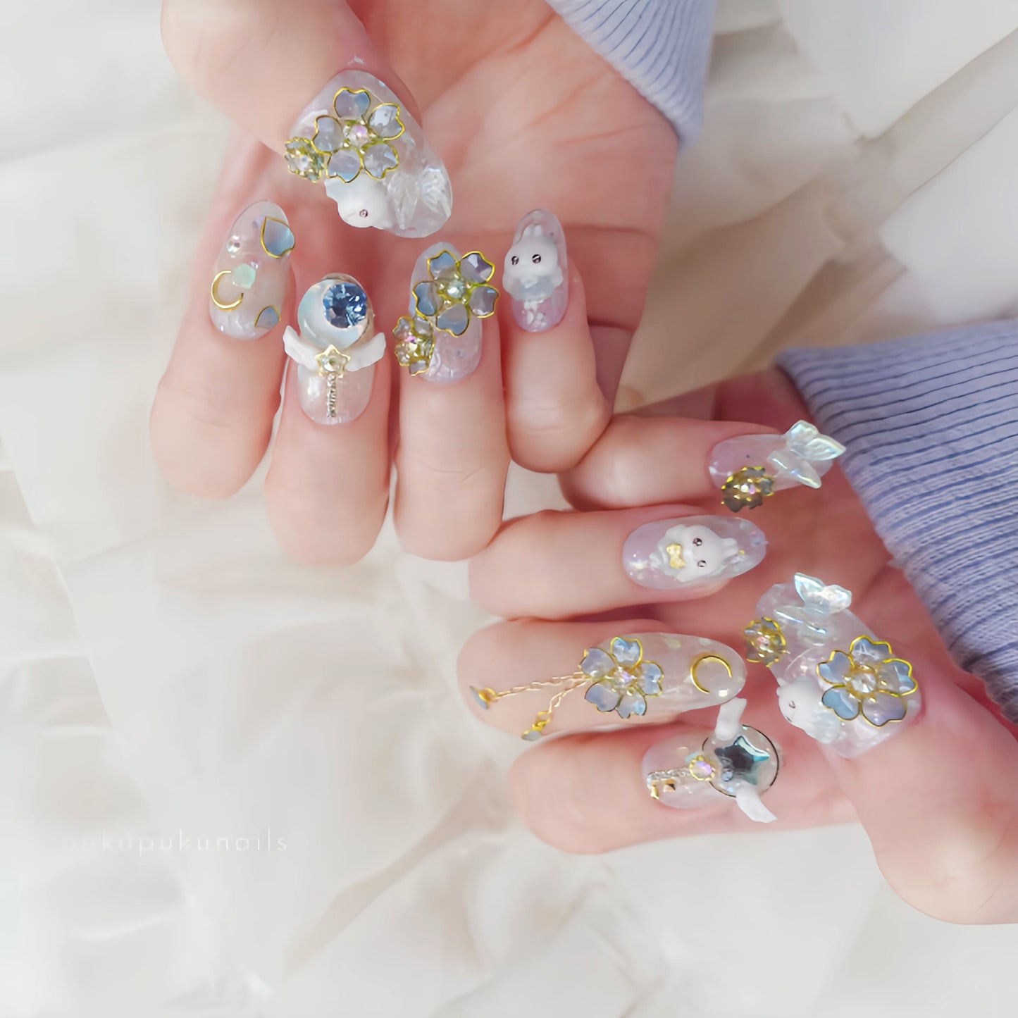 Magical Sakura Nails