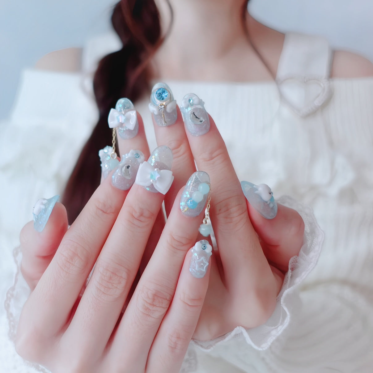 Magical Konpeito Nails
