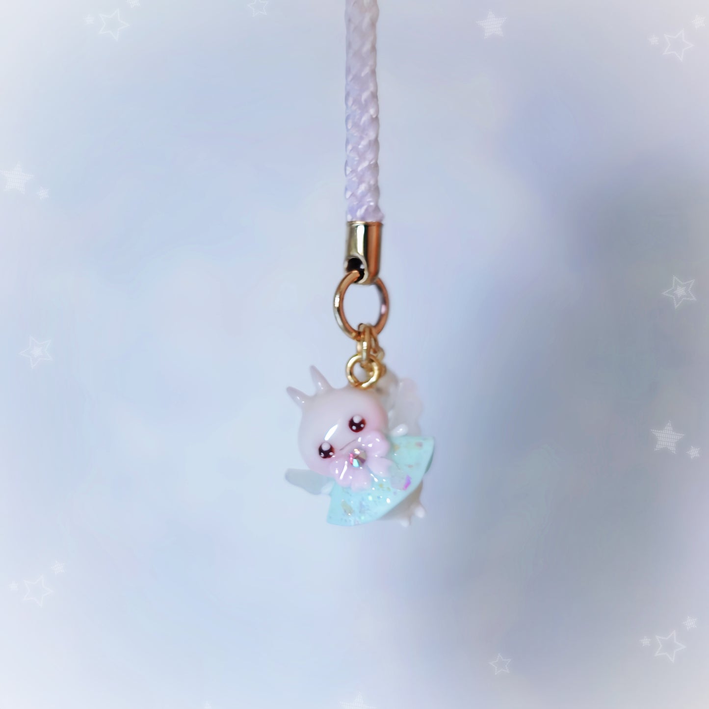 Puku-usa Mini Strap ☆Mint Green Fairy