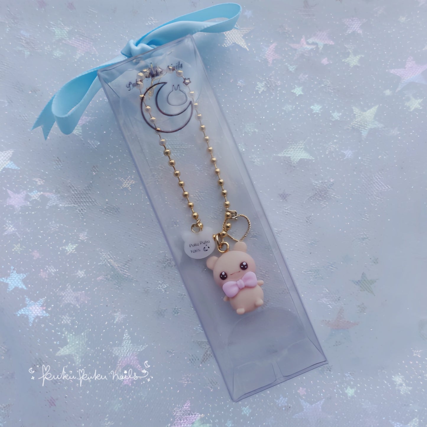 Puku-kuma Teddy Figure☆Pink