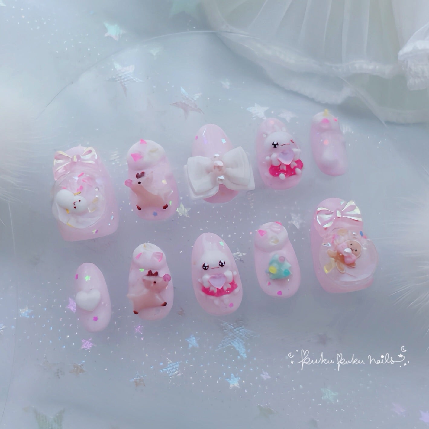 ⭐︎Christmas Limited Design⭐︎ Sweet Christmas Nails