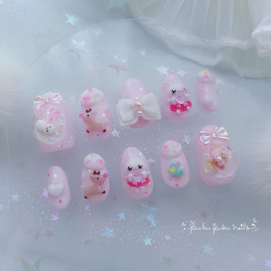 ⭐︎Christmas Limited Design⭐︎ Sweet Christmas Nails