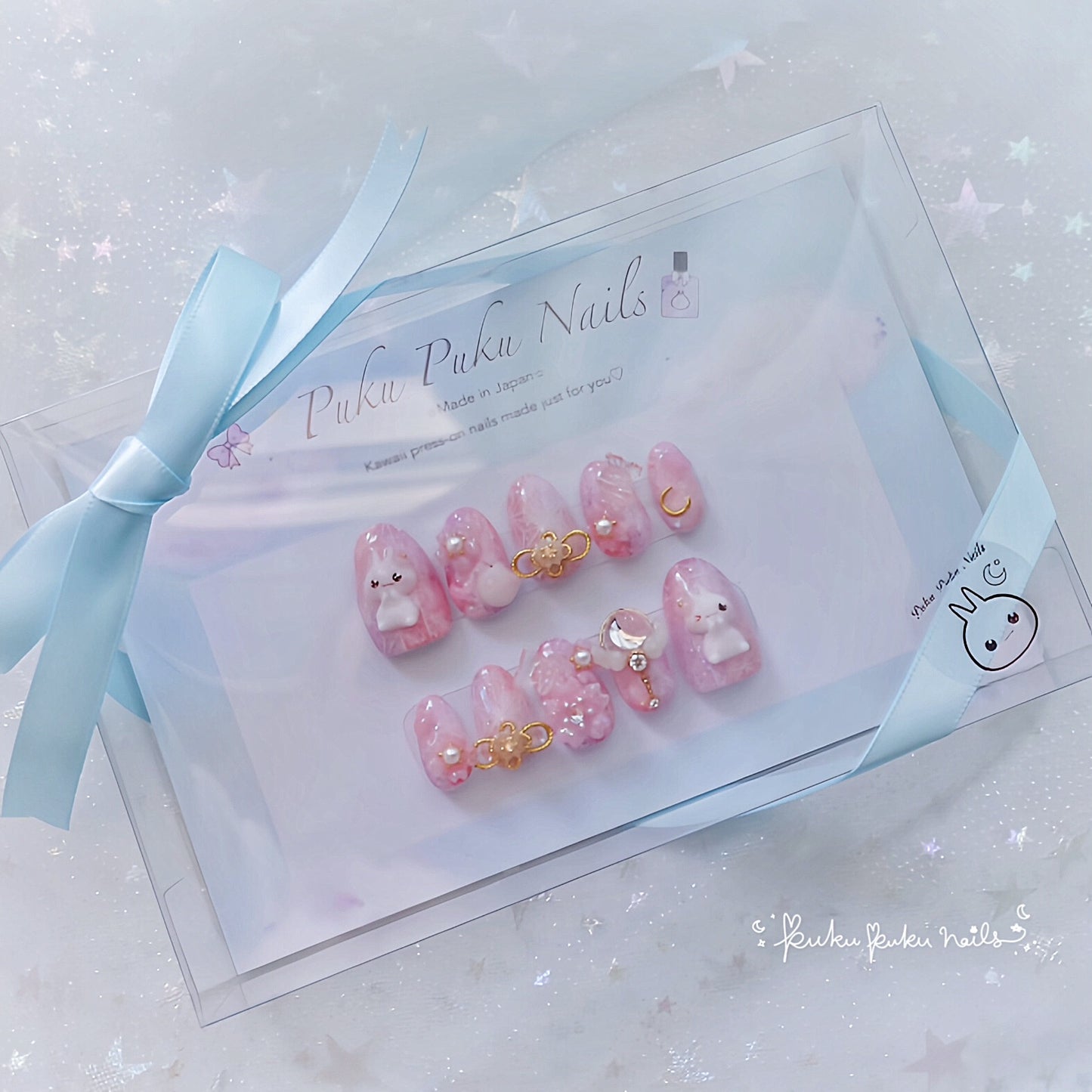 Kira Kira Kimono Nails