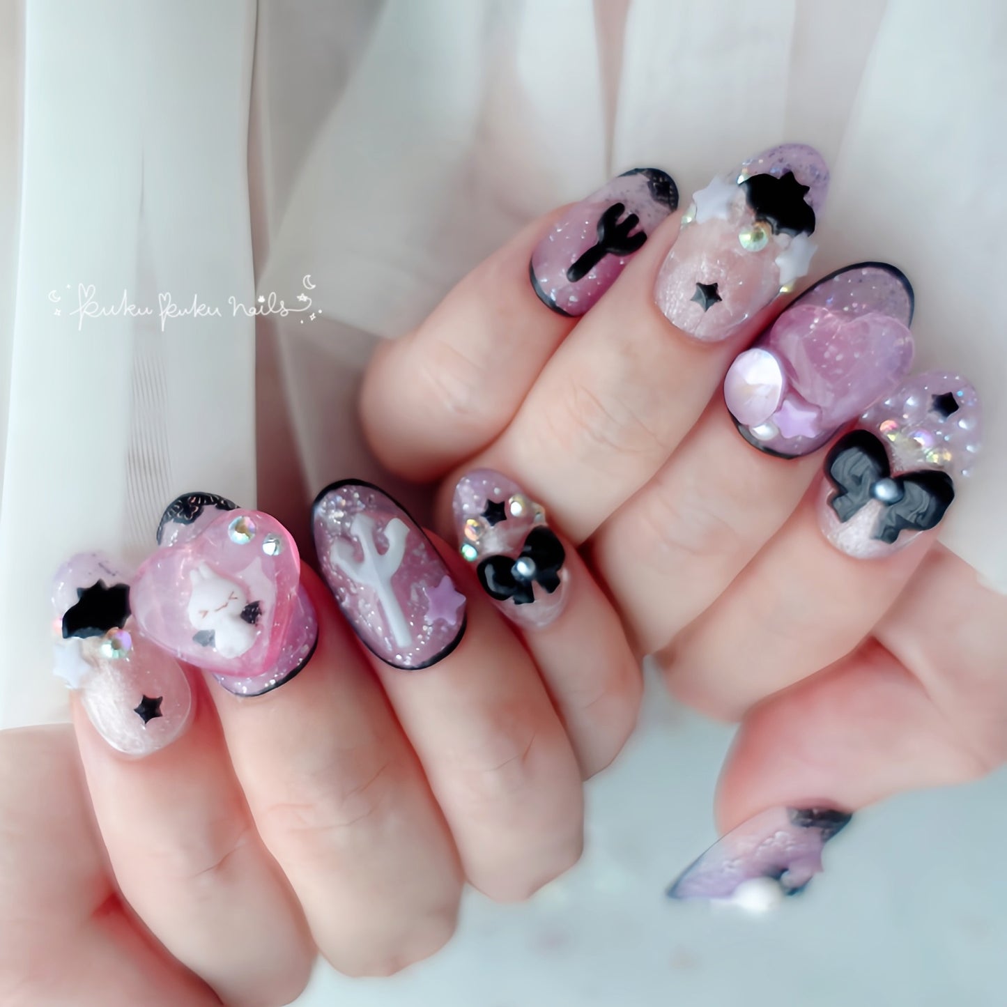 Halloween Limited Design ☆Kawaii Devil Nails