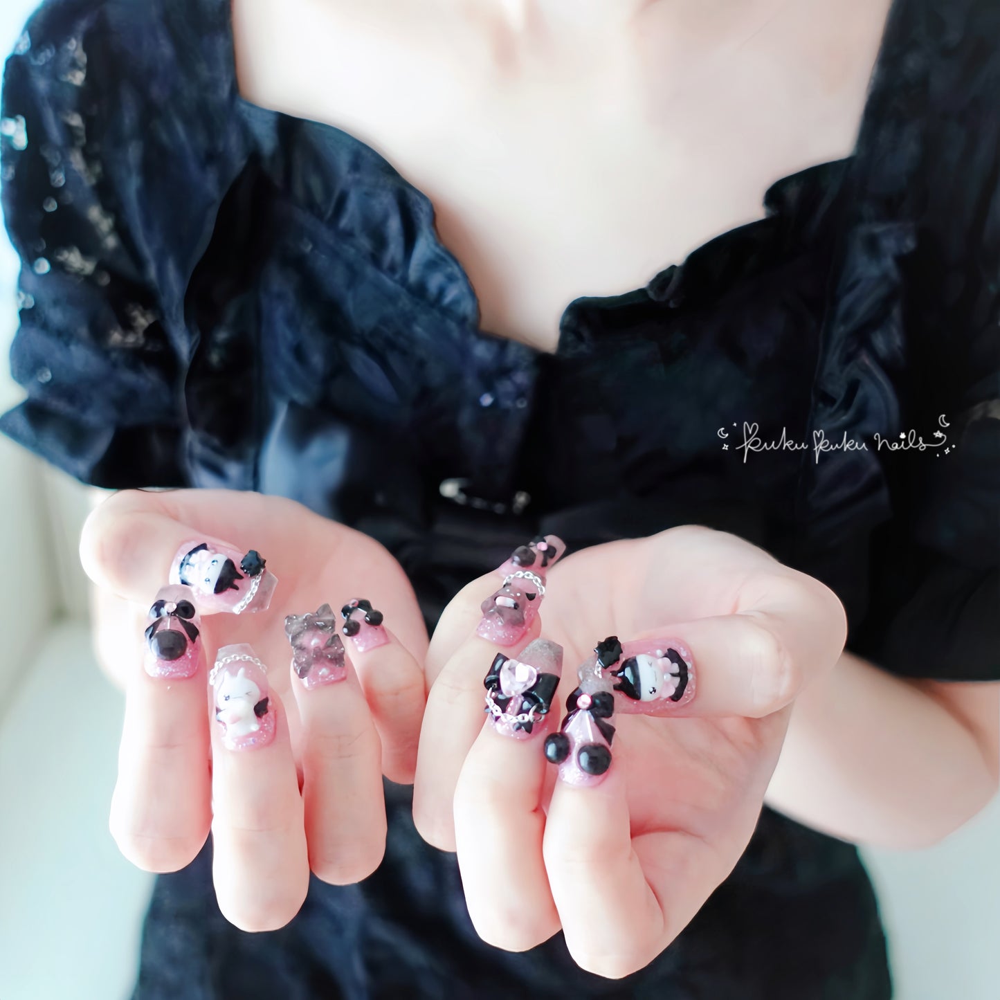 Poisoned Kawaii Cherry Nails