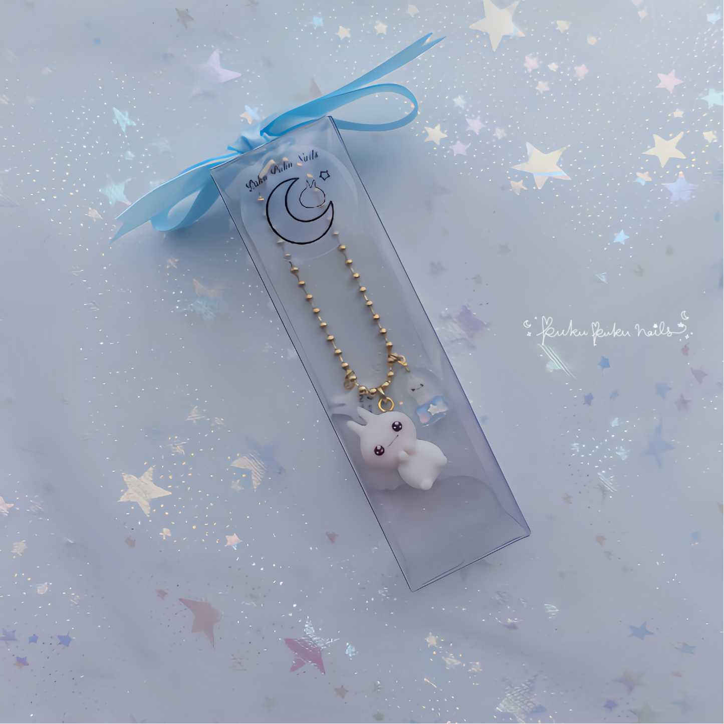 Puku-usa Figure ⭐︎ Aurora Snow Globe Shaker