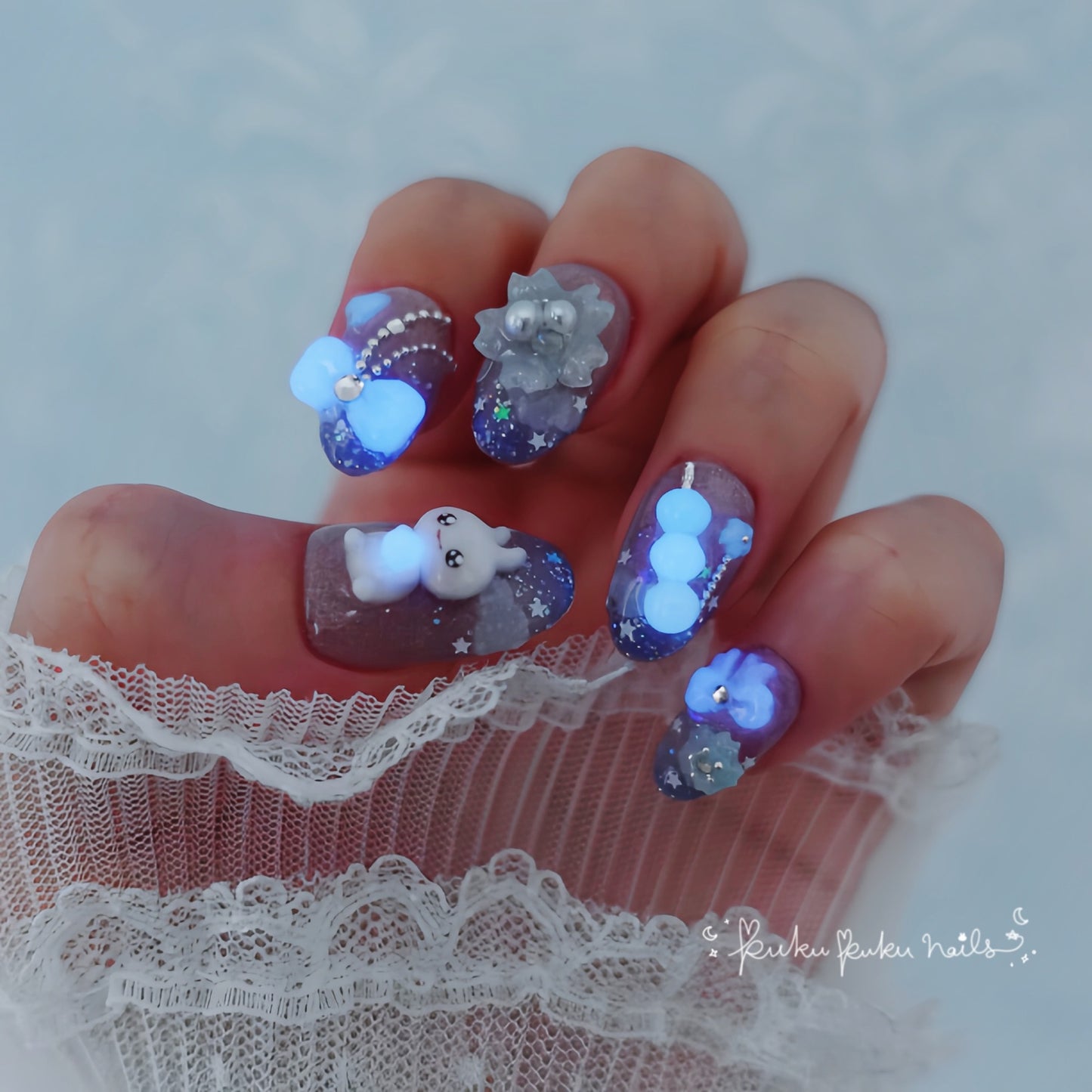 Autumn Limited Design☆Otsukimi Nails