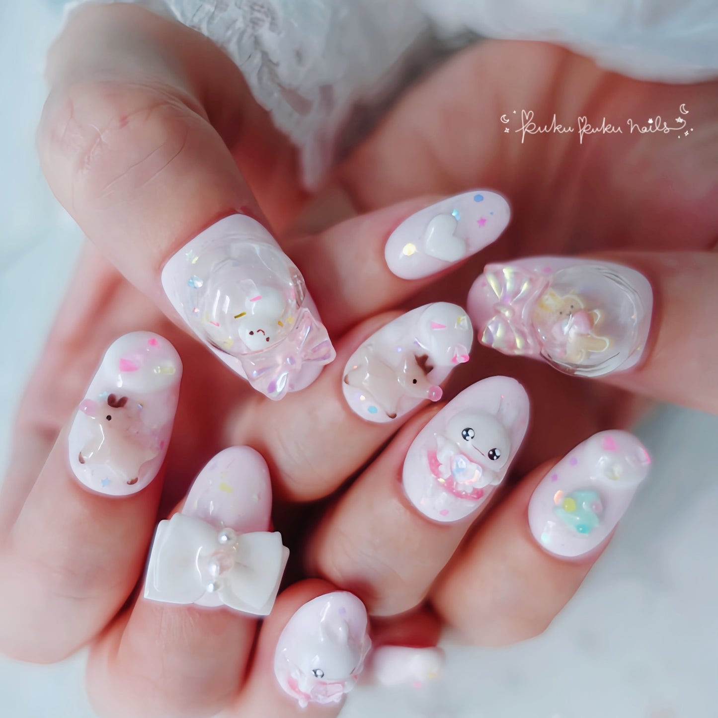 ⭐︎Christmas Limited Design⭐︎ Sweet Christmas Nails