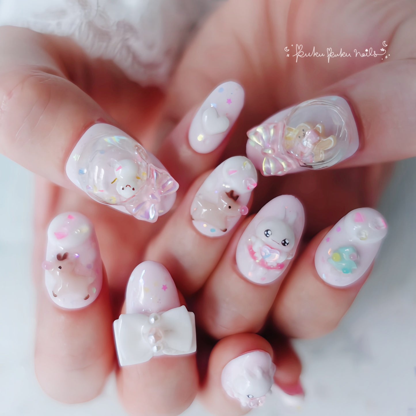 ⭐︎Christmas Limited Design⭐︎ Sweet Christmas Nails