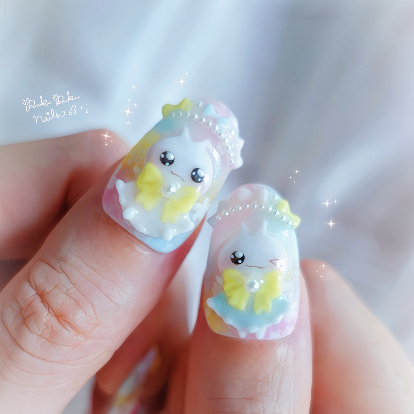 Kawaii Chick Nails🥚໒꒱ ‧₊˚｡Easter Limited🐣
