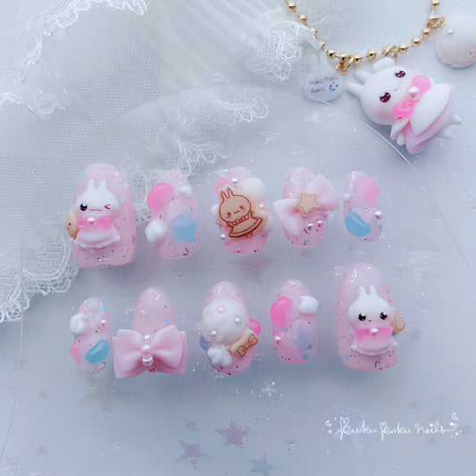 Puku Puku Sweets Deco Nails