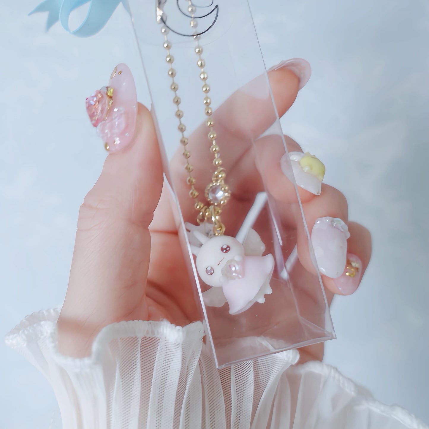 Puku-usa figure ☆ Pastel Pink Angel Costume
