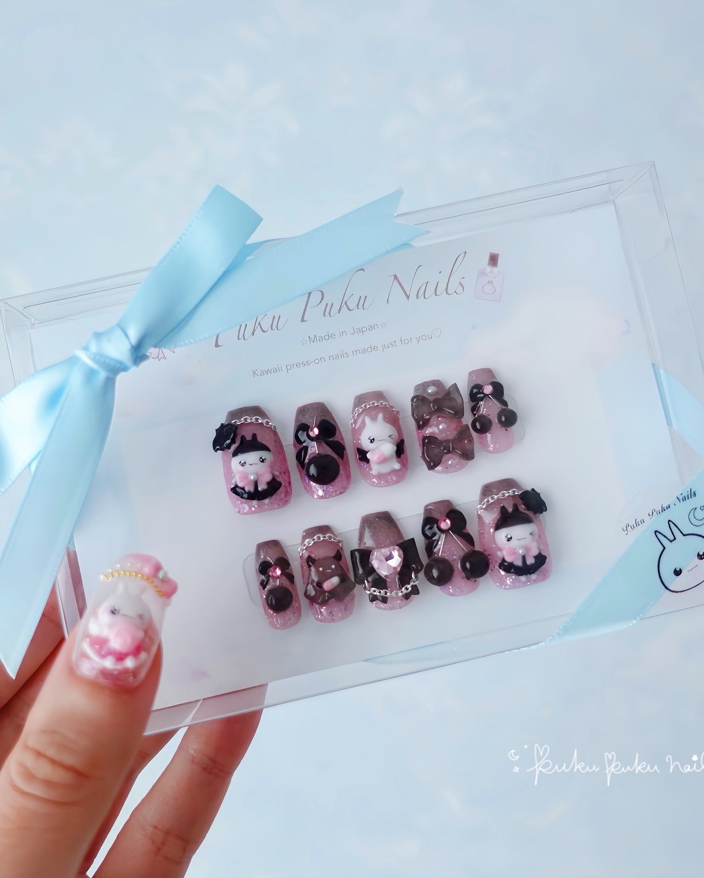Poisoned Kawaii Cherry Nails