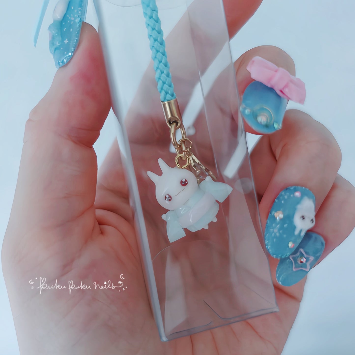 ☆Summer Limited Design☆ Mini Puku-usa Strap ☆ Yukata