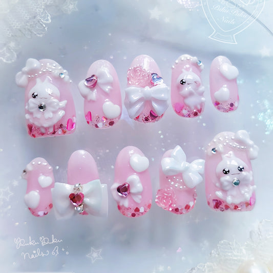 Lovely Valentine's Day Nails