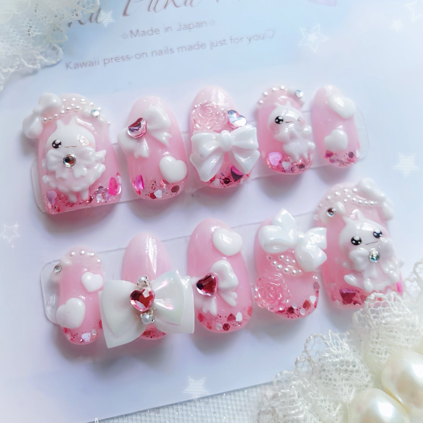Lovely Valentine's Day Nails