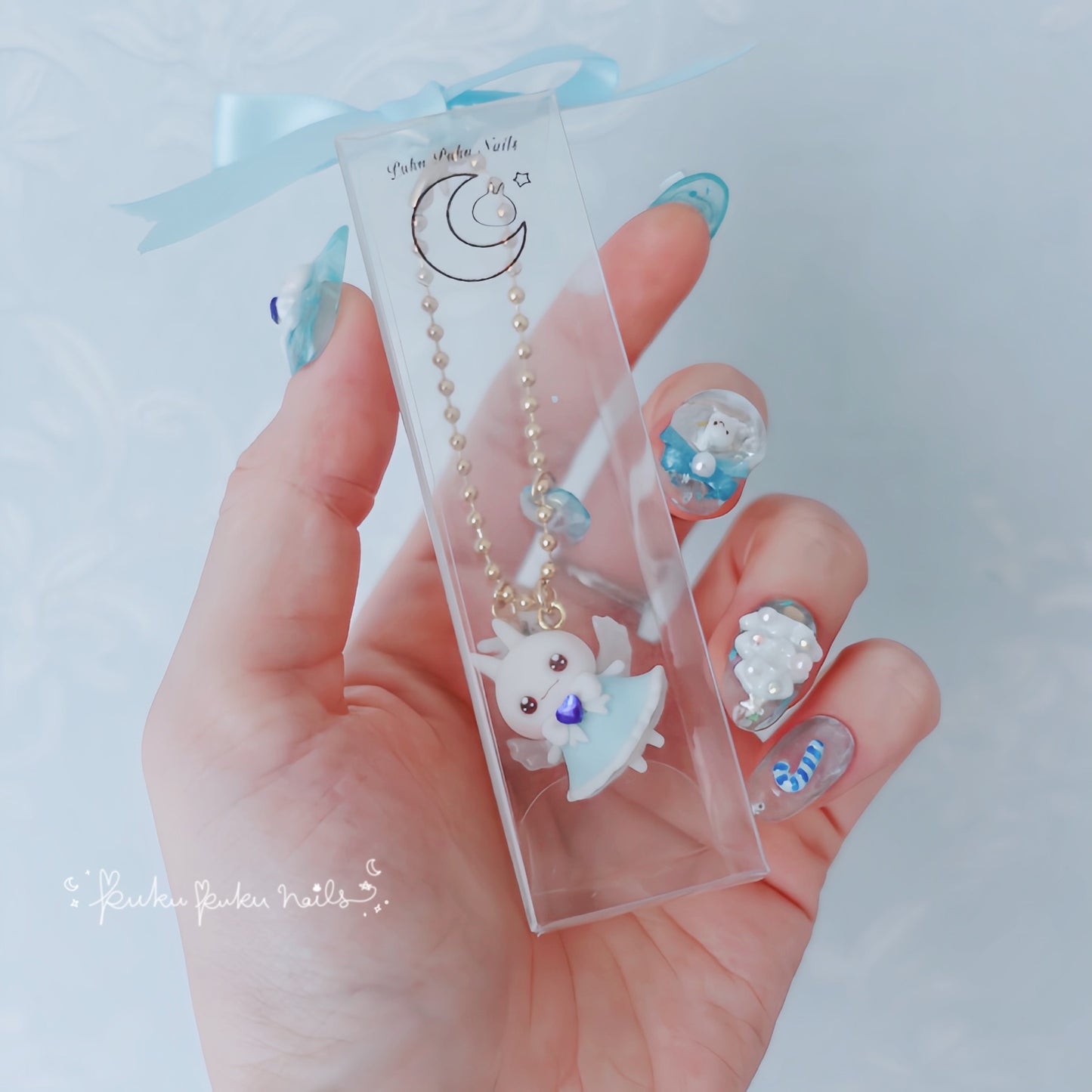 ☆Christmas Limited Design☆Puku-usa Figure☆White Christmas