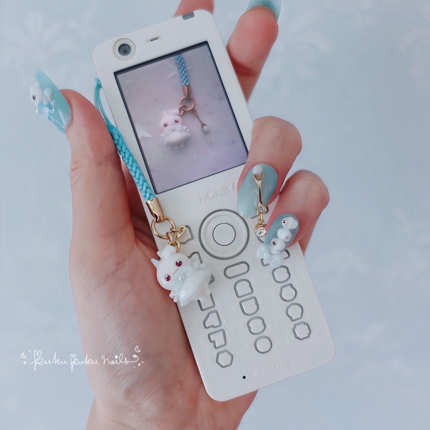 Mini Puku-usa Strap ☆ Ice Cream Girl