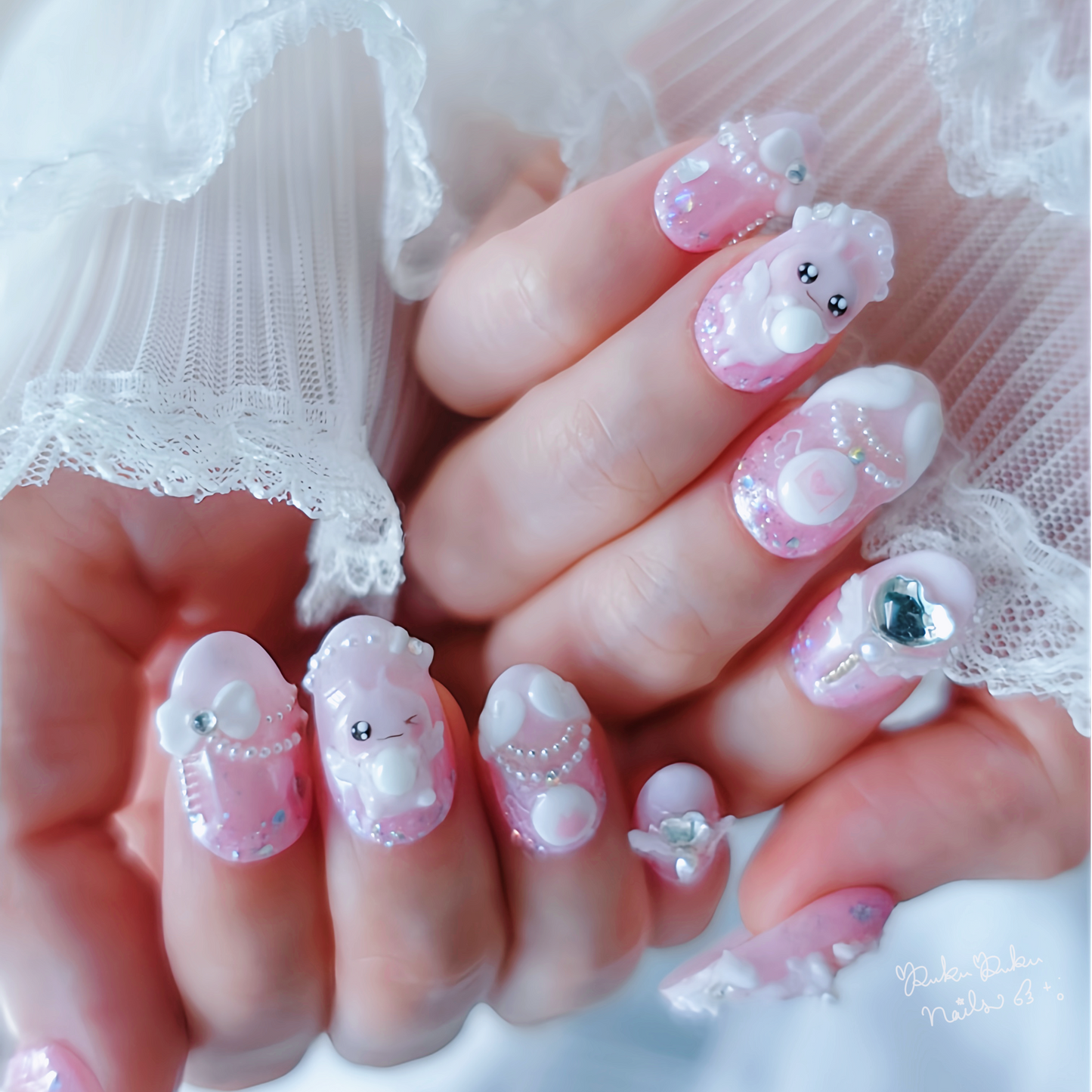 Angel Tamago Nails🥚໒꒱ ‧₊˚｡Easter Limited🐣