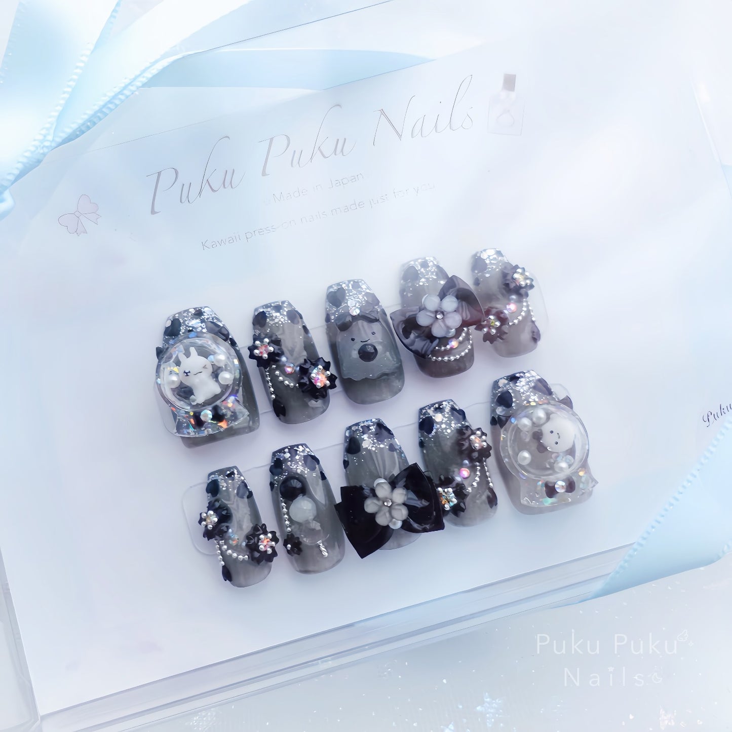 Spooky Shaker Nails