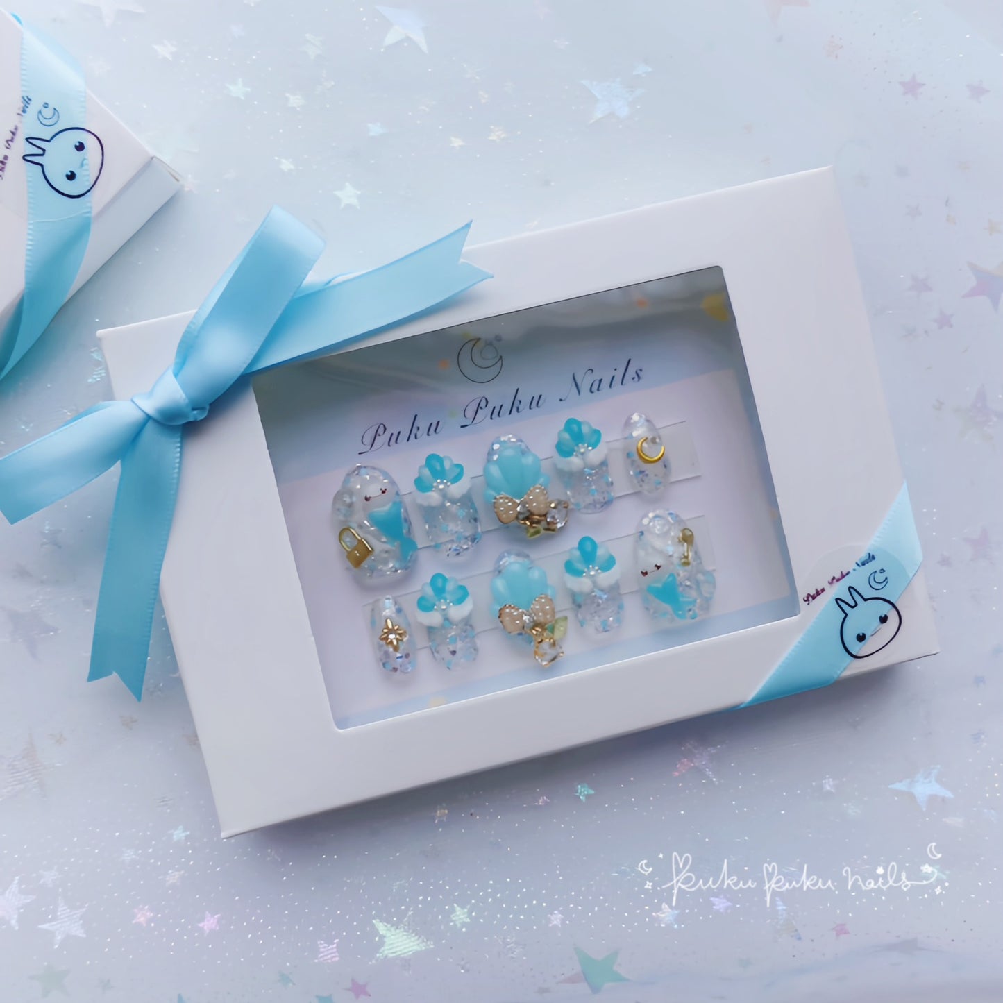 Summer Limited Design ☆ Mermaid Princess Nails