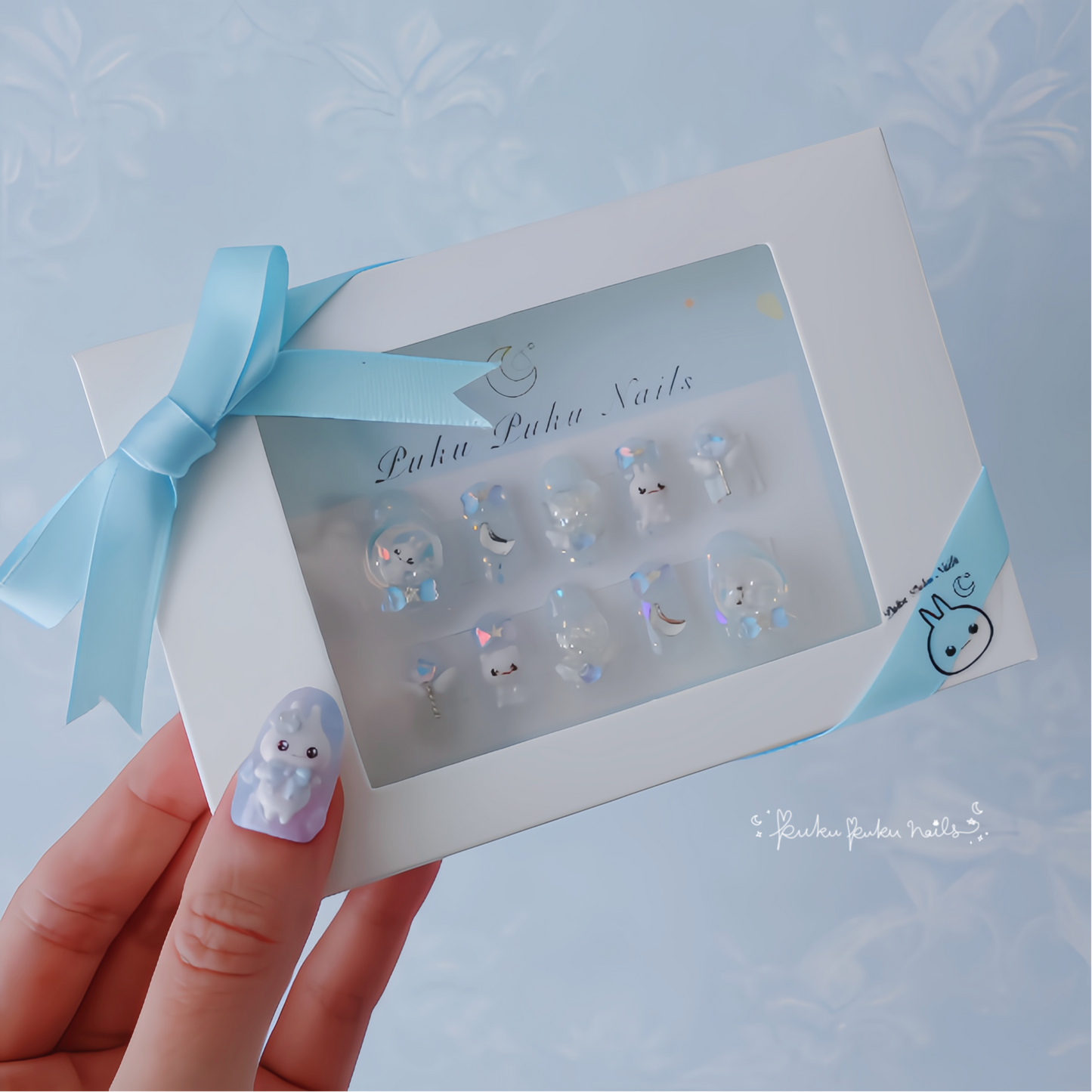 Aurora Snow Globe Magical Nails