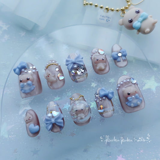 Autumn Limited Design☆Autumn School Unioorm Nails