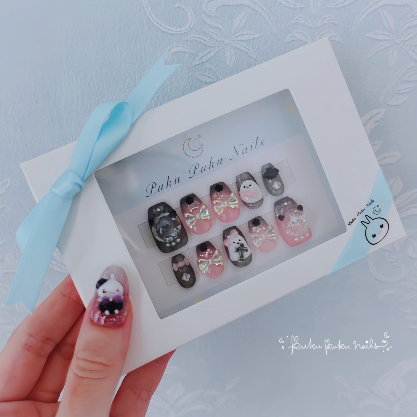 Halloween Limited Design ☆Capsule Ghost Nails