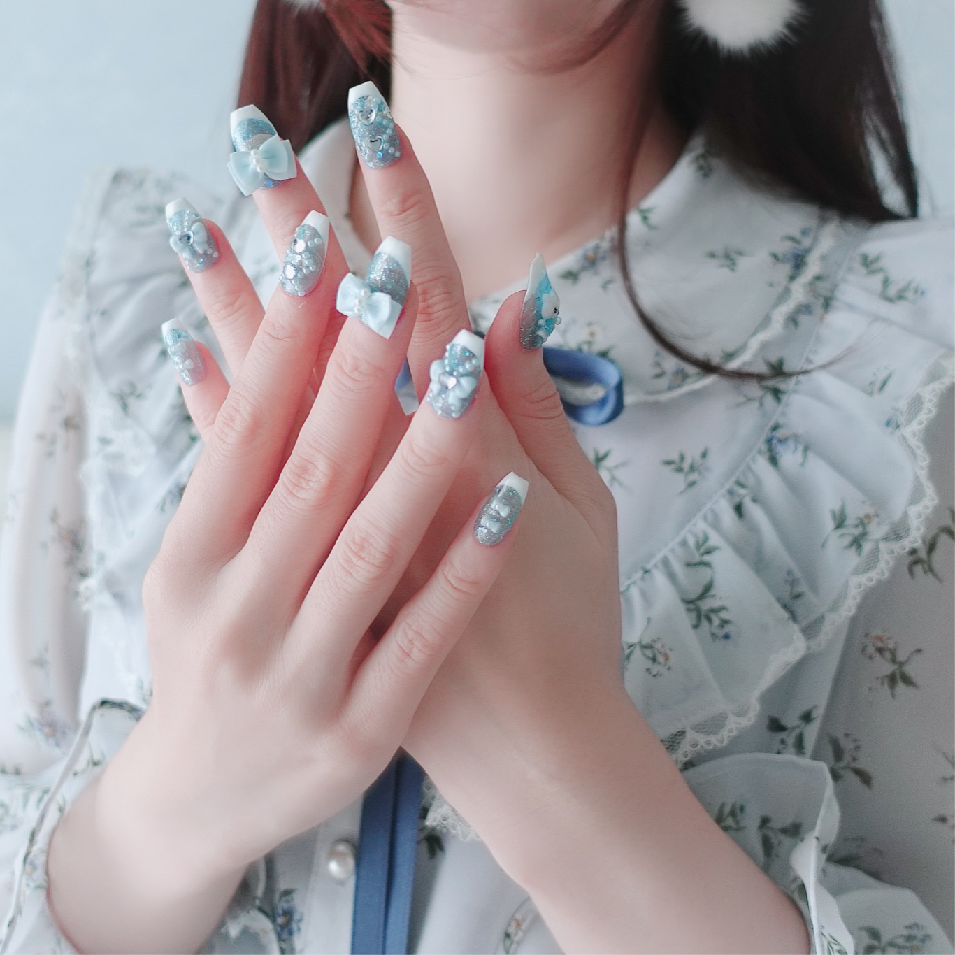 Mizu-iro Princess Nails