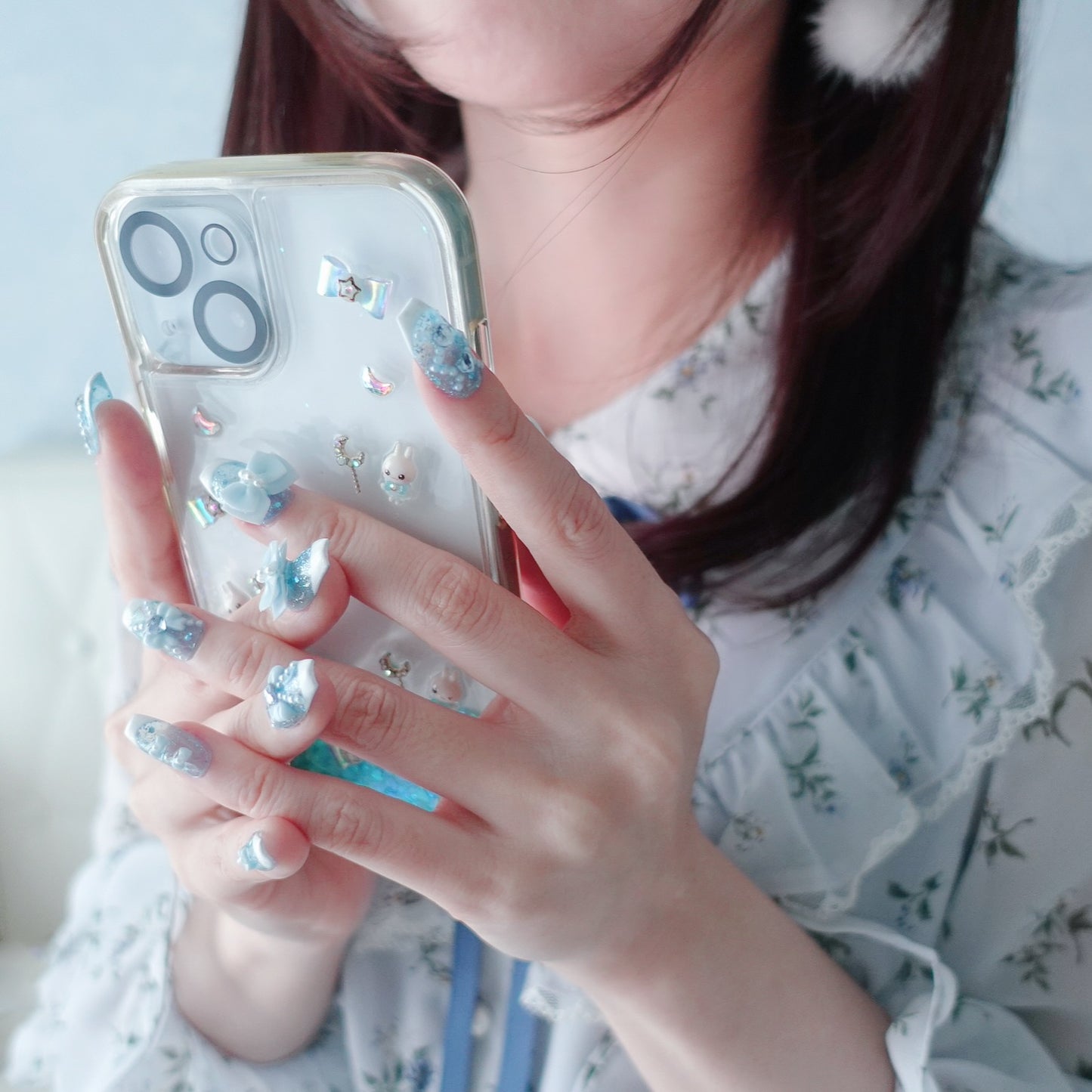Mizu-iro Princess Nails
