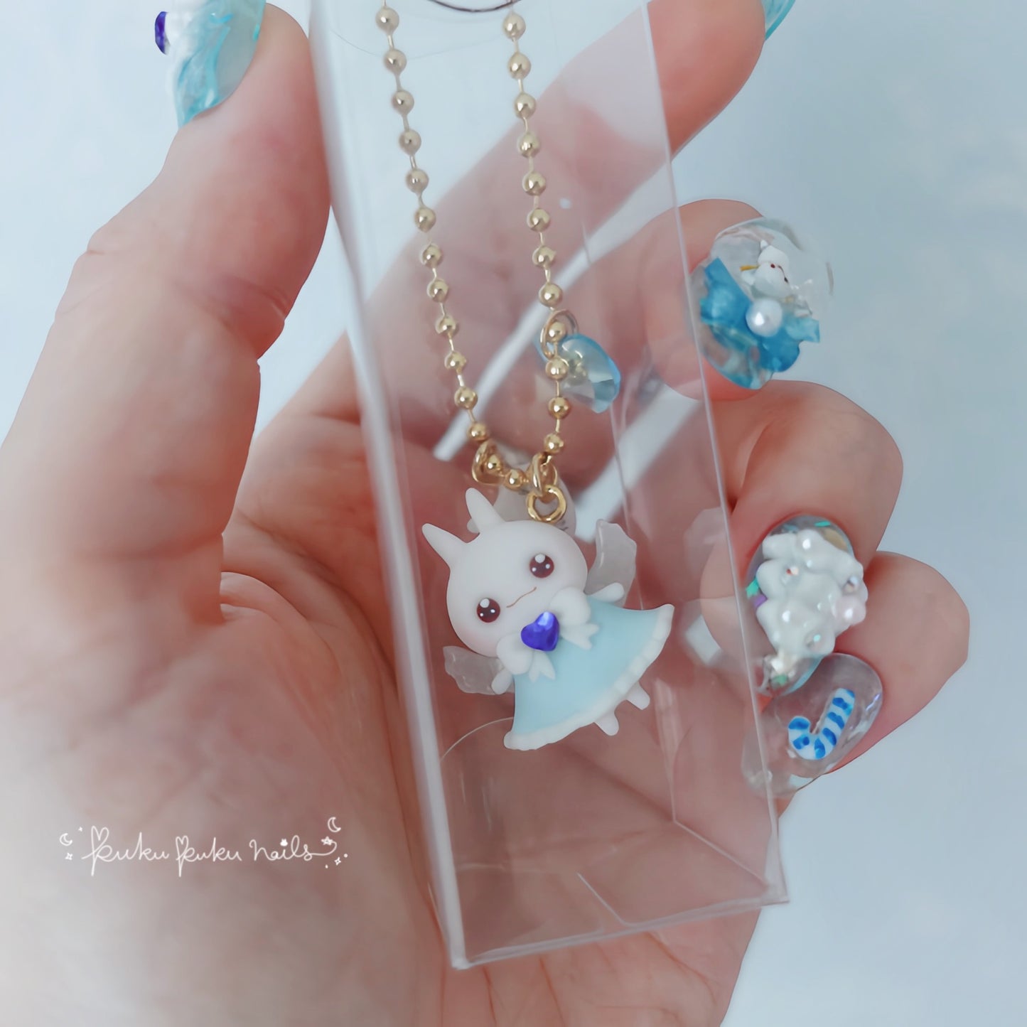 ☆Christmas Limited Design☆Puku-usa Figure☆White Christmas