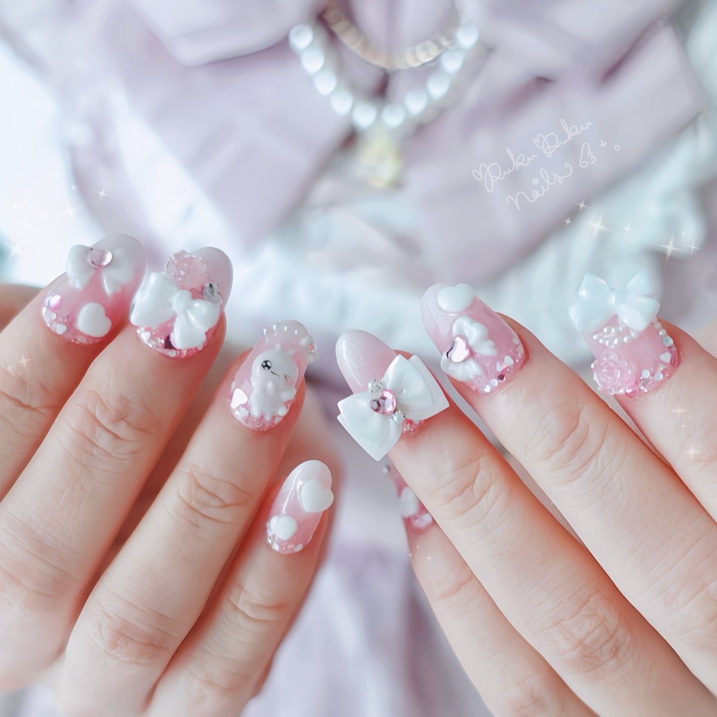 Lovely Valentine's Day Nails