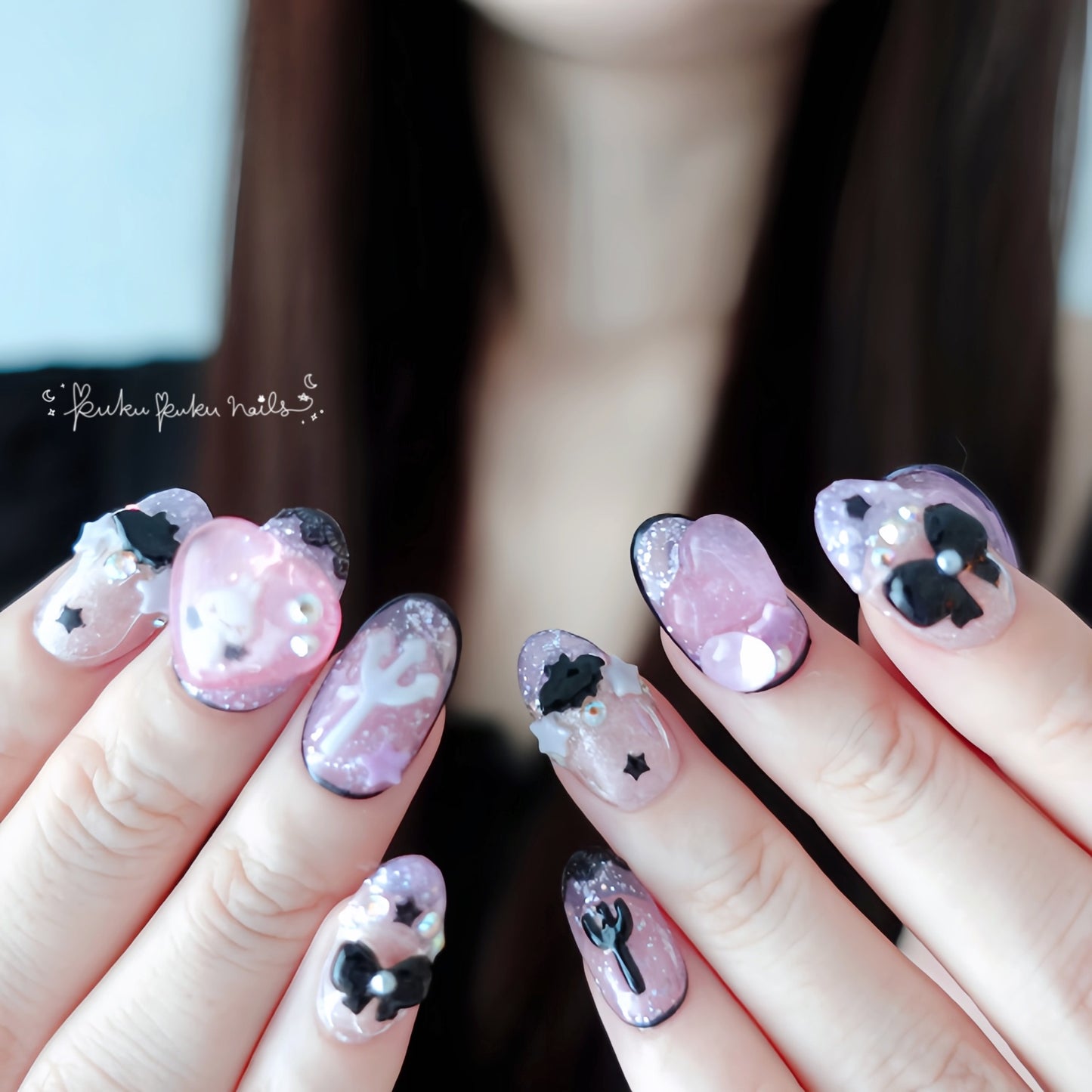 Halloween Limited Design ☆Kawaii Devil Nails