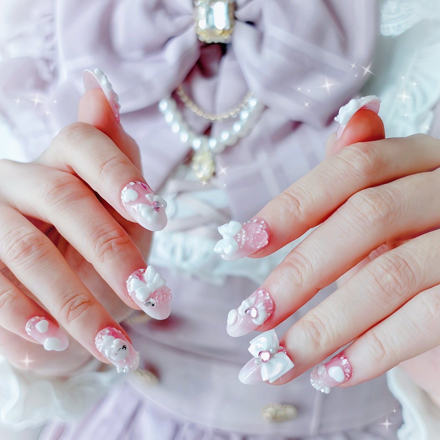 Lovely Valentine's Day Nails