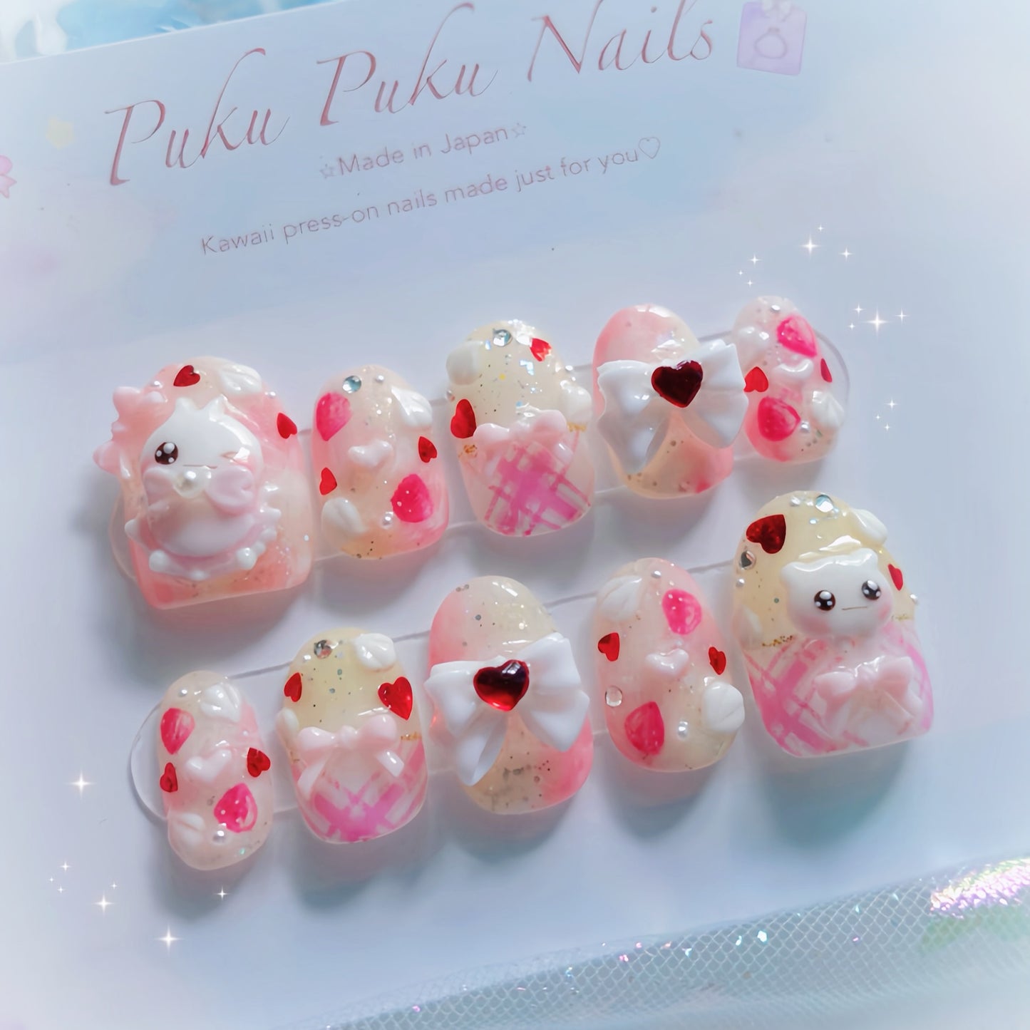 Harajuku Crepe Nails🍓✨