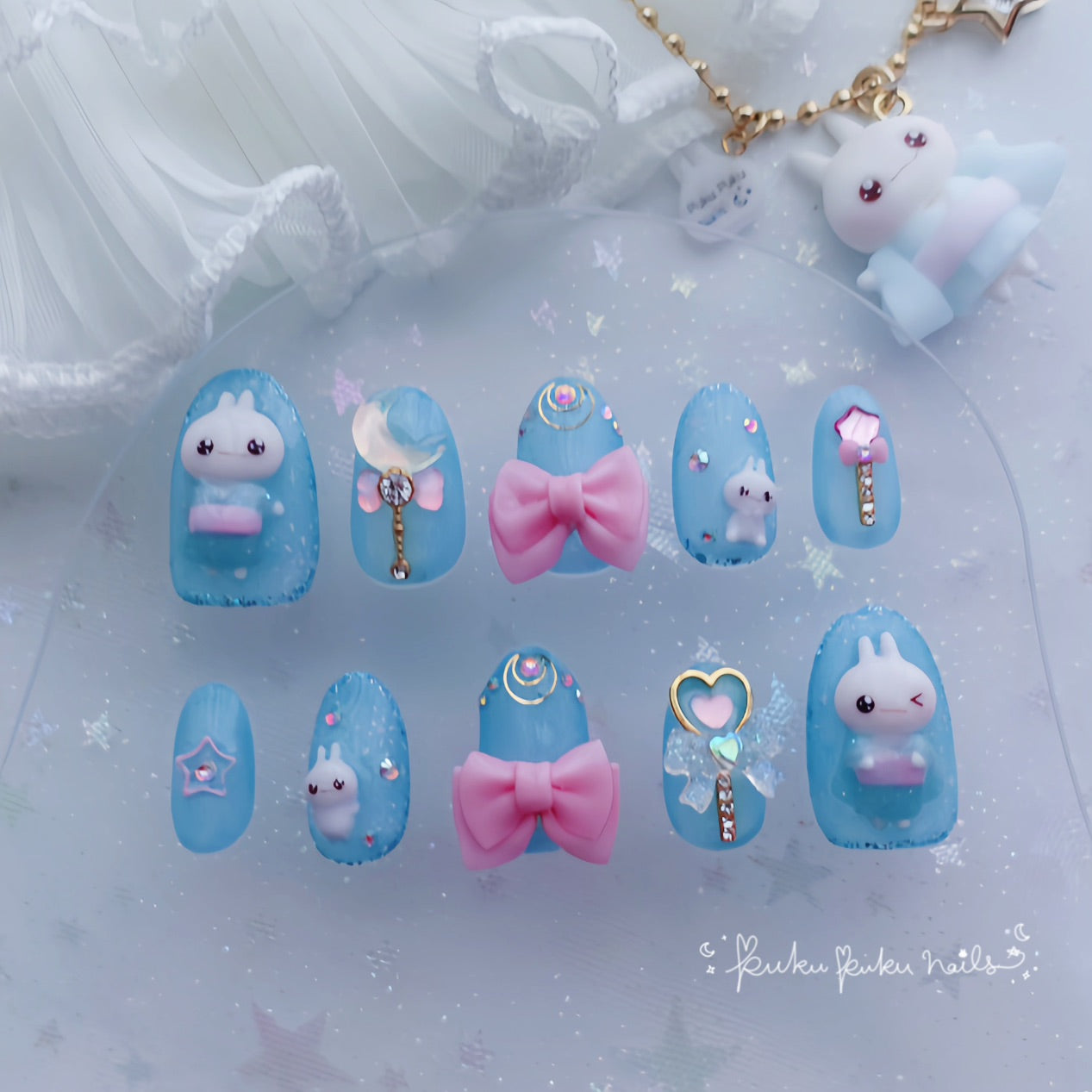 ⭐︎Summer Limited Design⭐︎ Magical Matsuri Nails