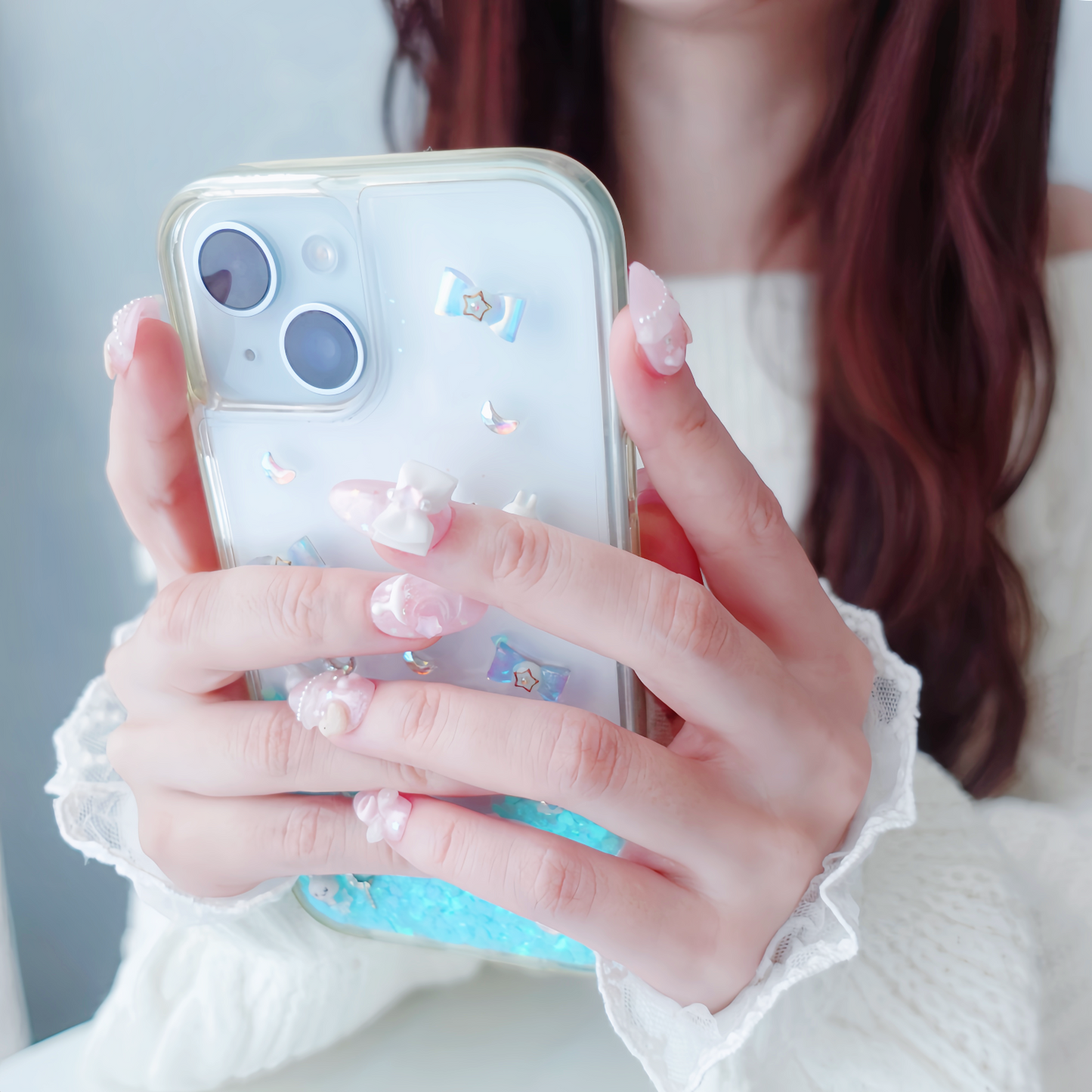 Dreamy Frilly Nails
