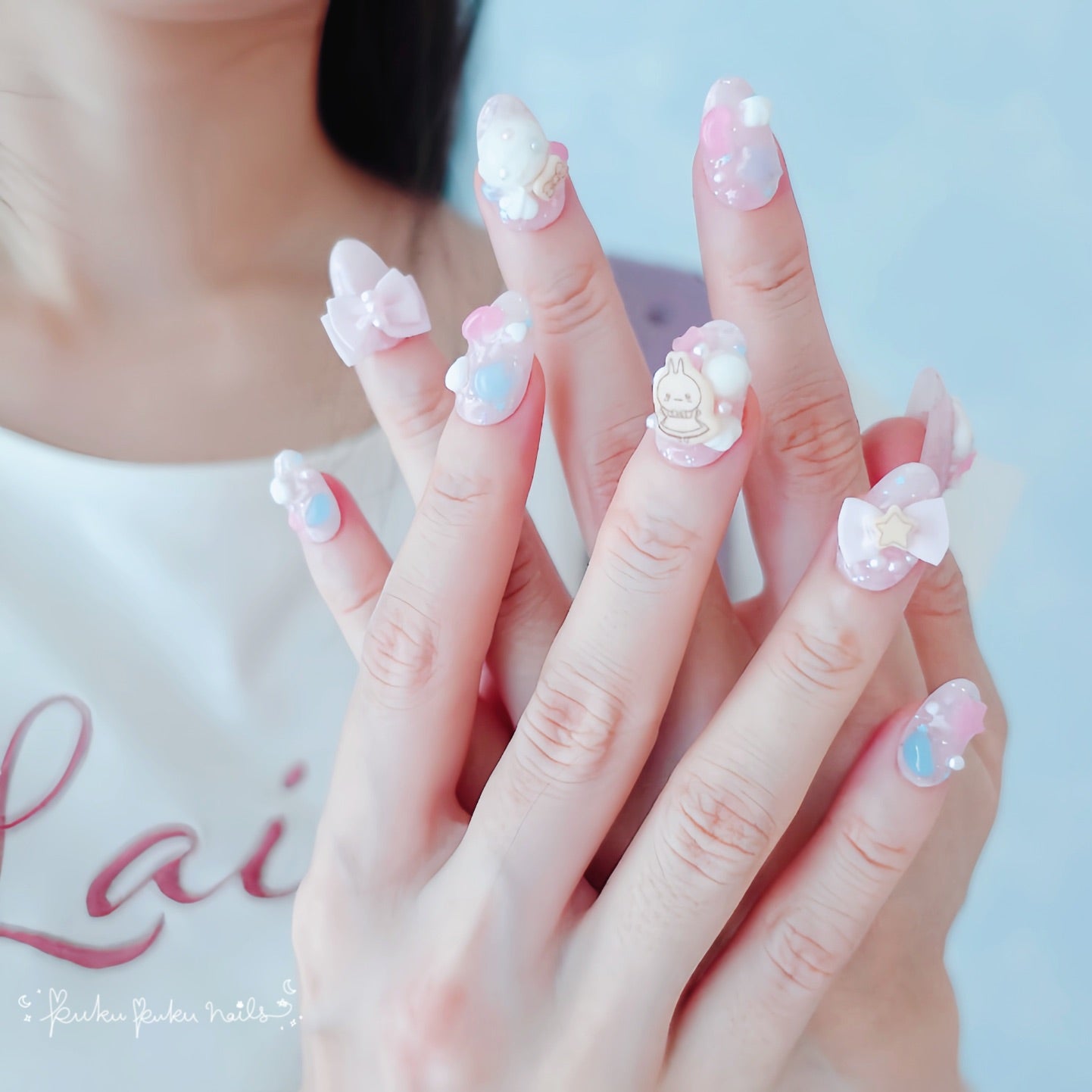 Puku Puku Sweets Deco Nails