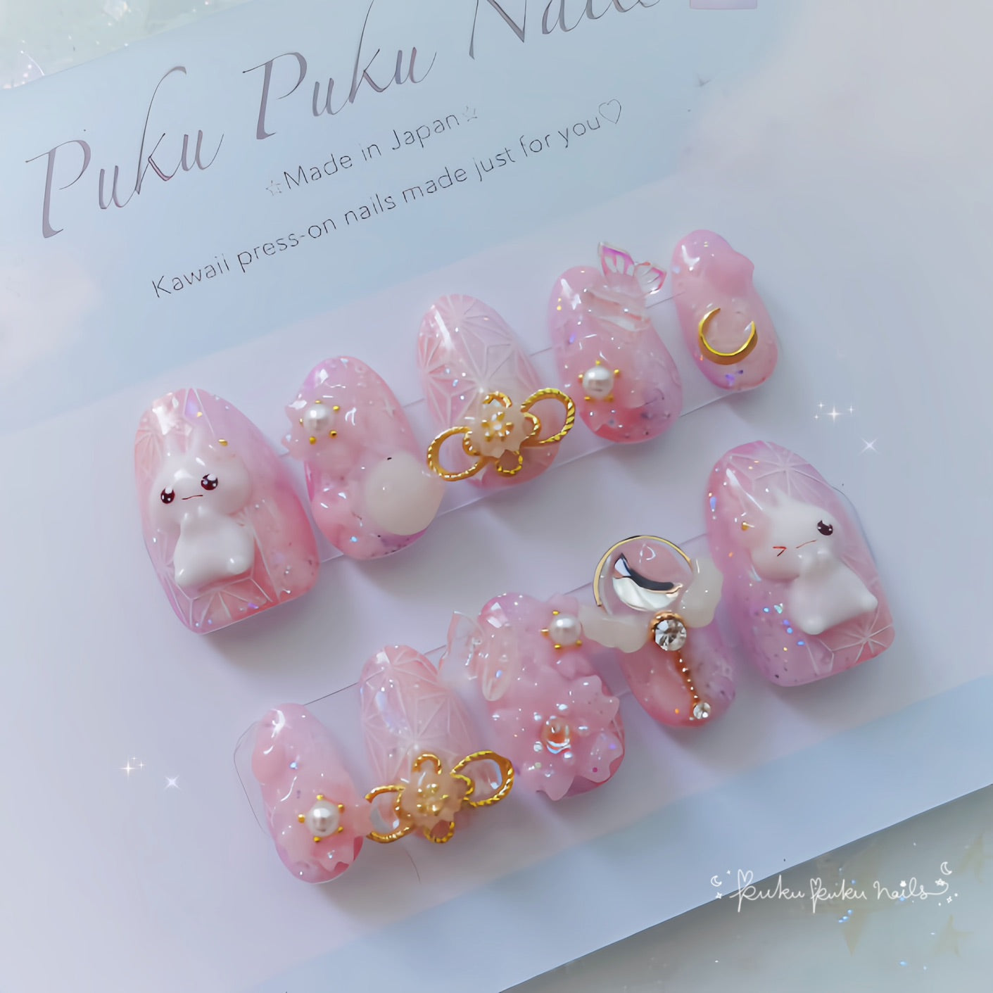 Kira Kira Kimono Nails