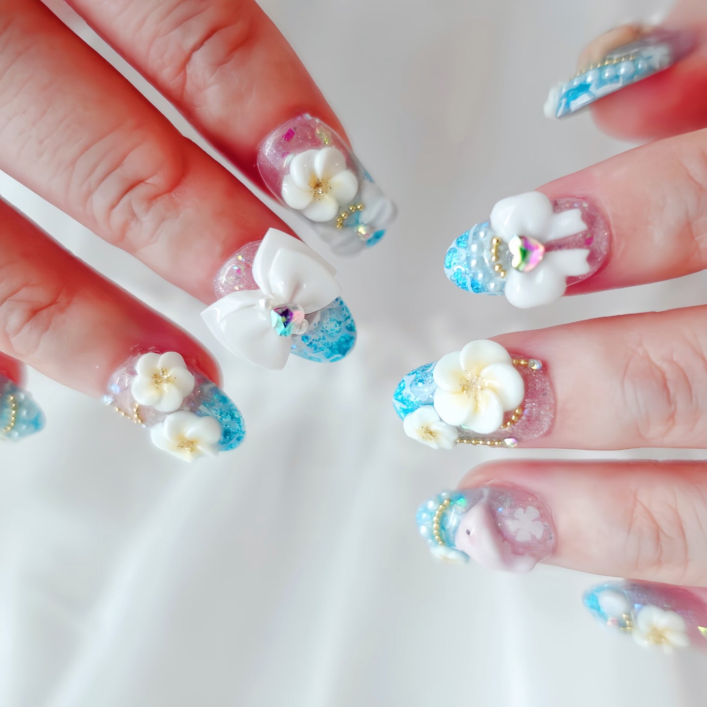 Summer Limited Design ☆ Kawaii Tropical Gyaru Nails