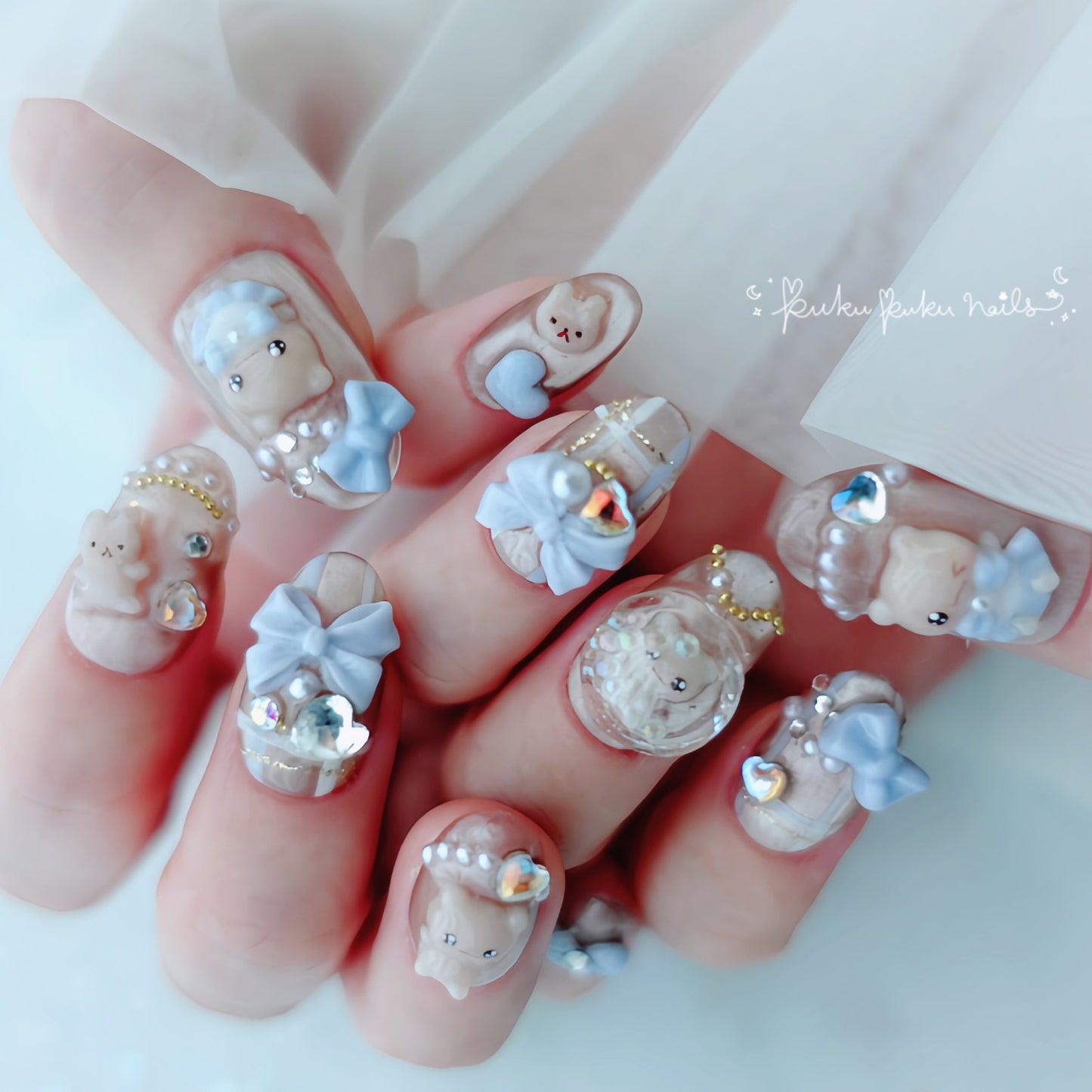 Autumn Limited Design☆Autumn School Unioorm Nails
