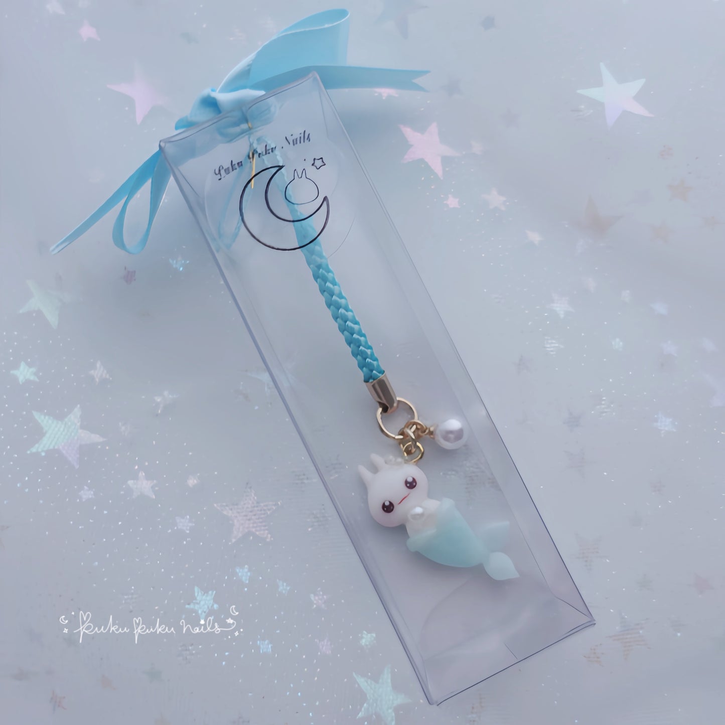 ☆Summer Limited Design☆ Mini Puku-usa Mermaid Strap