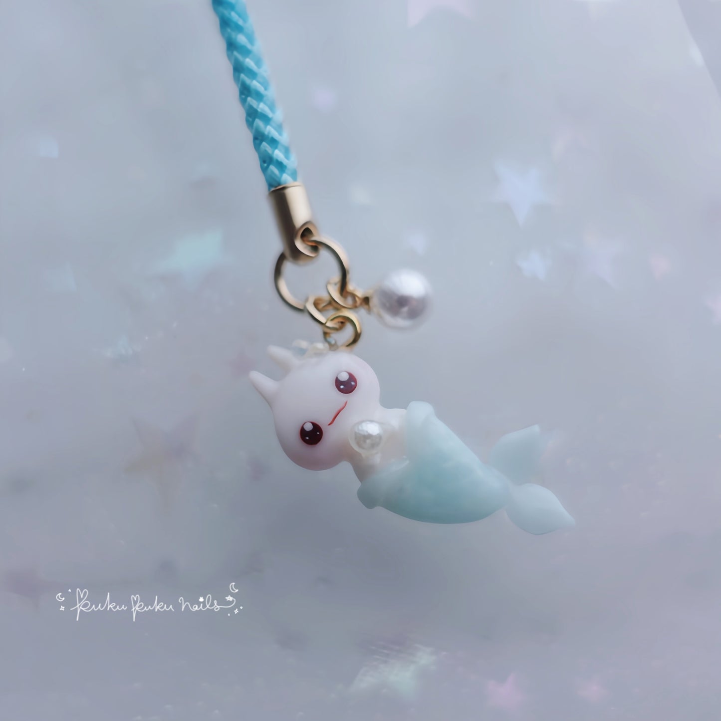 ☆Summer Limited Design☆ Mini Puku-usa Mermaid Strap
