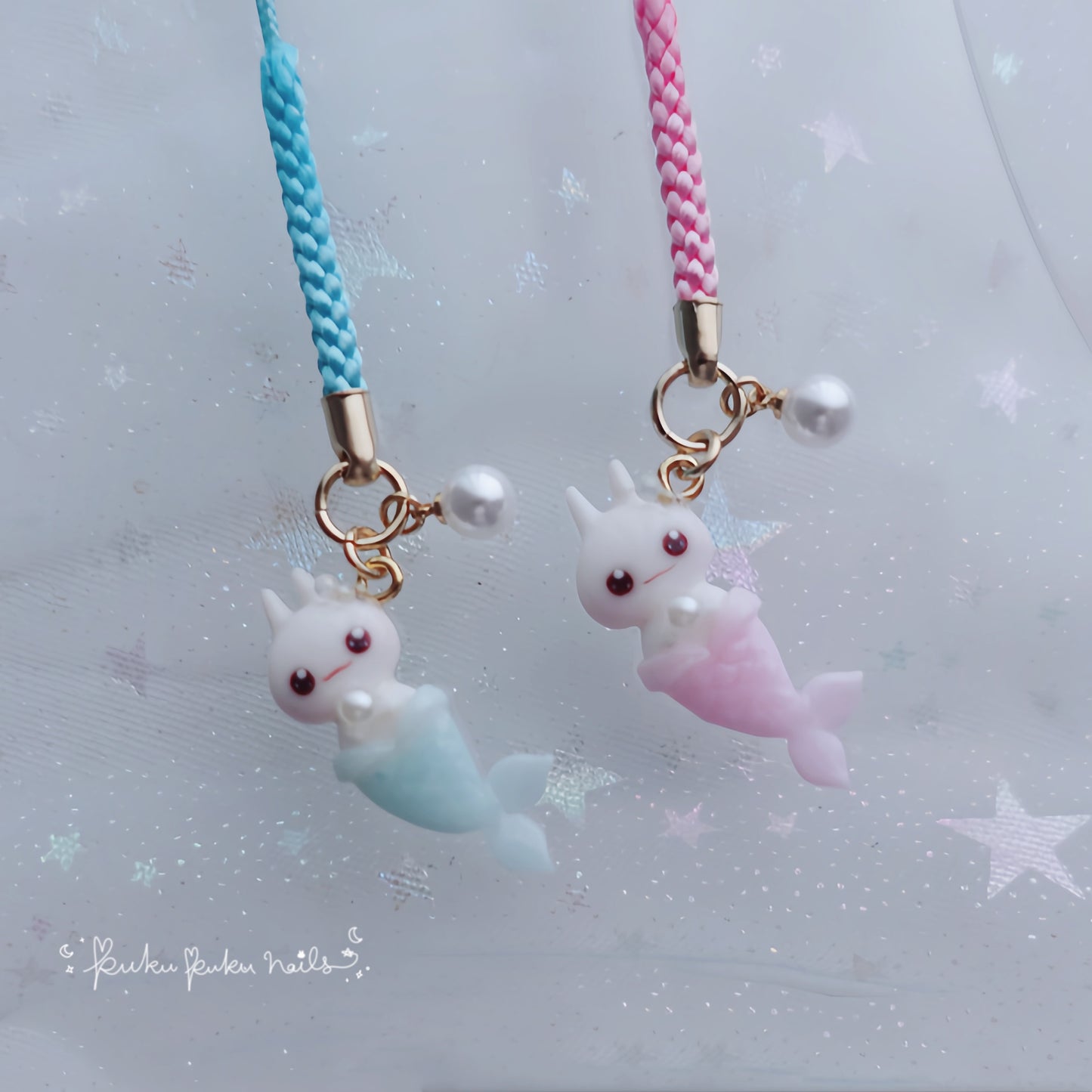 ☆Summer Limited Design☆ Mini Puku-usa Mermaid Strap