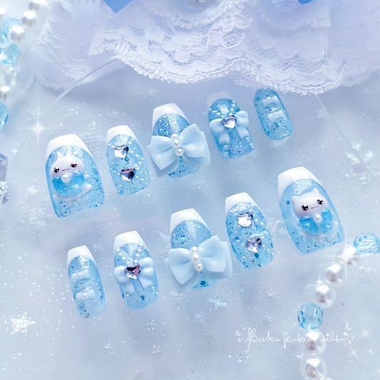 Mizu-iro Princess Nails