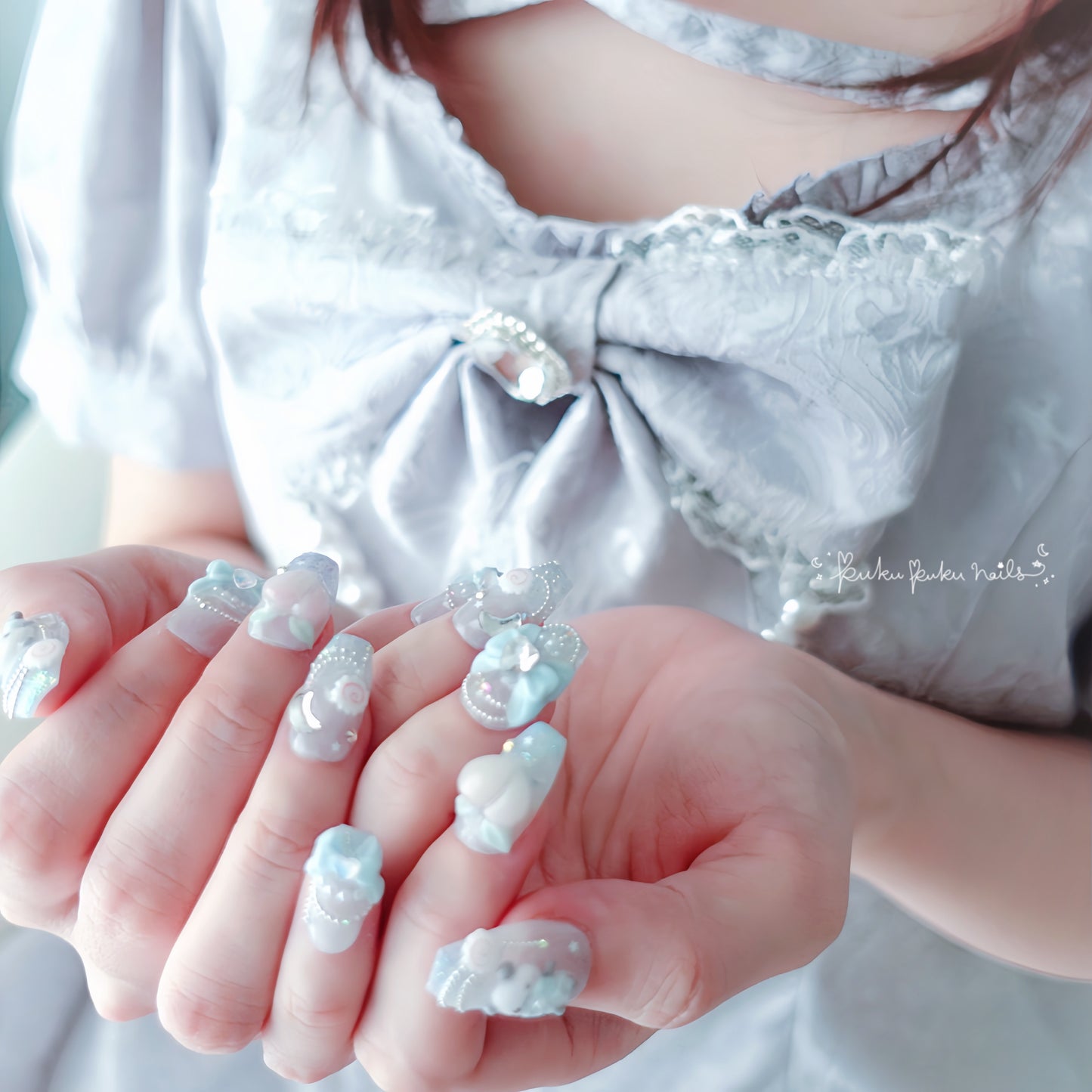Kawaii Dim Sum Nails